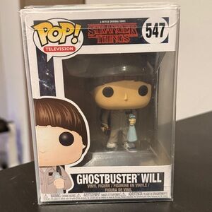 NIB Funko Pop! TV Stranger Things -  547 Ghostbuster Will : Vinyl Figure